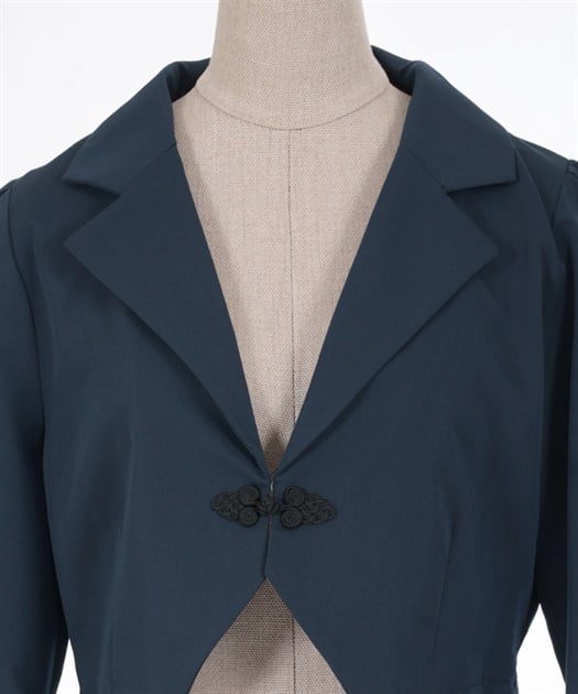 チャイナボタンショートジャケット | outlet | axes femme チャイナボタンショートジャケット | outlet | axes femme