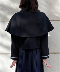 チェーン付ケープジャケット | outlet | axes femme online shop チェーン付ケープジャケット | outlet | axes femme online shop