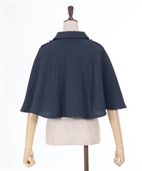 チェーン付きダブル釦ケープ | axes femme | axes femme online shop