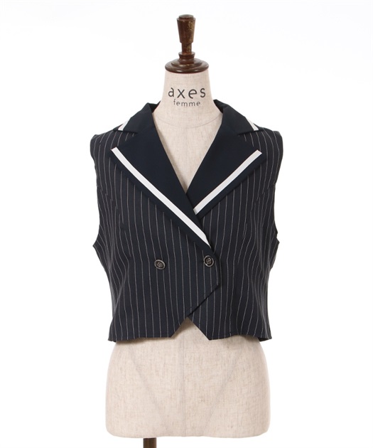 バックリボンベスト | outlet | axes femme online shop バックリボンベスト | outlet | axes femme online shop
