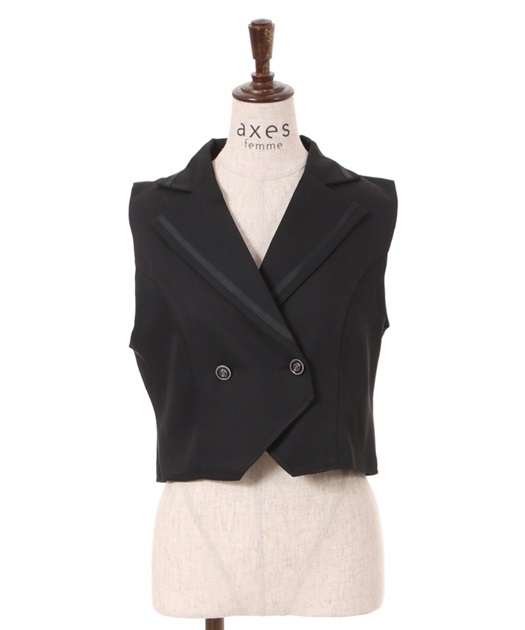 バックリボンベスト | outlet | axes femme online shop バックリボンベスト | outlet | axes femme online shop