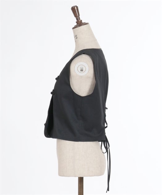 チャイナ風JQ切替ベスト | outlet | axes femme online shop