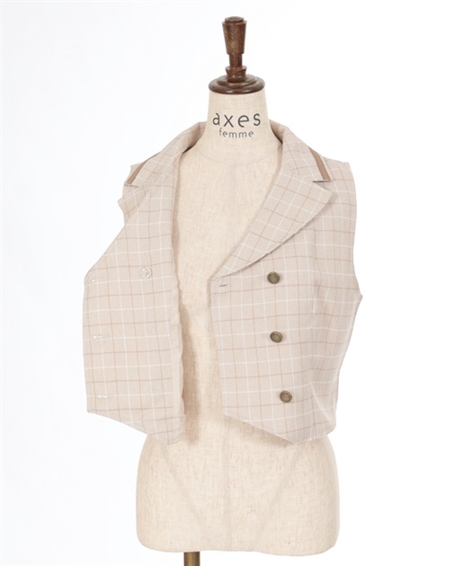 バックレースアップベスト【期間限定価格】 | outlet | axes