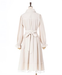 ラッフルフリルトレンチコート | outlet | axes femme online shop ラッフルフリルトレンチコート | outlet | axes femme online shop