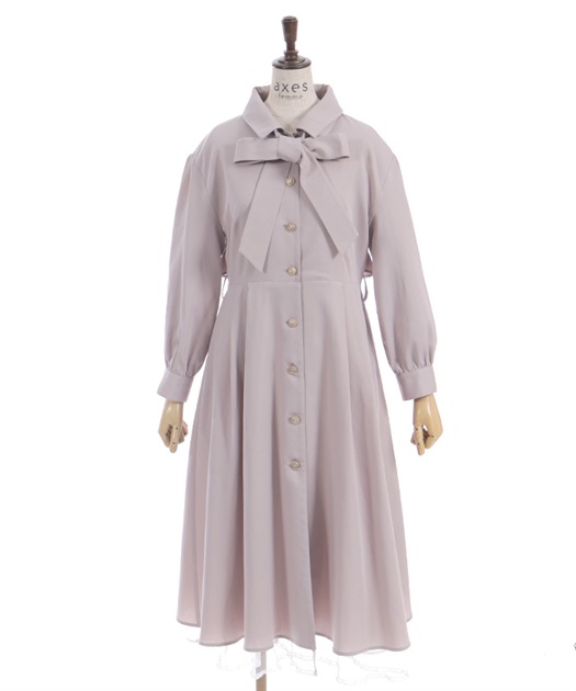 バックフリルトレンチコート【期間限定価格】 | レディース服 バックフリルトレンチコート【期間限定価格】 | レディース服