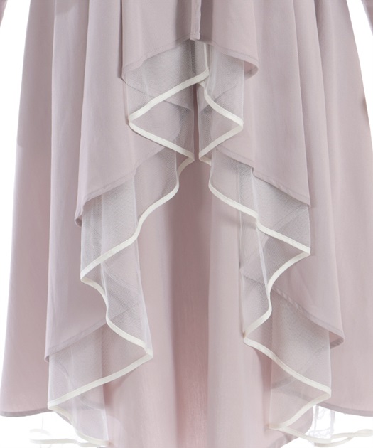 バックフリルトレンチコート【期間限定価格】 | axes femme バックフリルトレンチコート【期間限定価格】 | axes femme