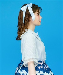 ドットチュール半袖ブラウス | kawaii | axes femme online shop ドットチュール半袖ブラウス | kawaii | axes femme online shop