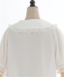 ドットチュール半袖ブラウス | kawaii | axes femme online shop ドットチュール半袖ブラウス | kawaii | axes femme online shop