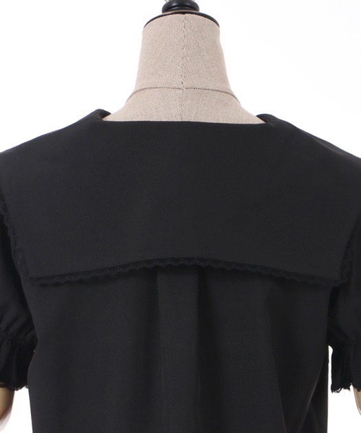 ブーケ刺繍襟ブラウス | outlet | axes femme online shop ブーケ刺繍襟ブラウス | outlet | axes femme online shop