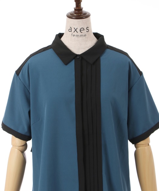 バックプリーツシャツ | outlet | axes femme online shop
