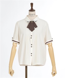 人気アイテムランキング(新品)  メタル×タイ付き連釦ブラウス | レディース服・レディース トップス