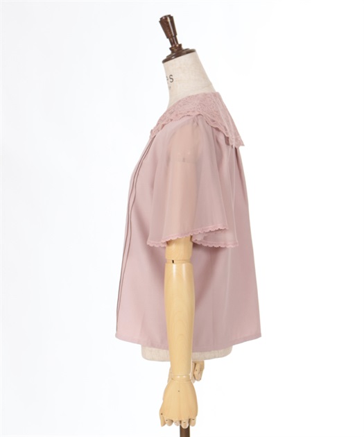 レースセーラー刺繍ブラウス | outlet | axes femme online shop レースセーラー刺繍ブラウス | outlet | axes femme online shop
