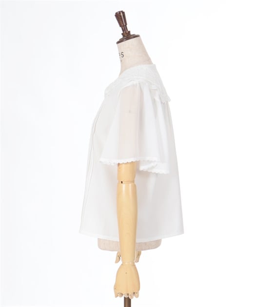 レースセーラー刺繍ブラウス | outlet | axes femme online shop レースセーラー刺繍ブラウス | outlet | axes femme online shop