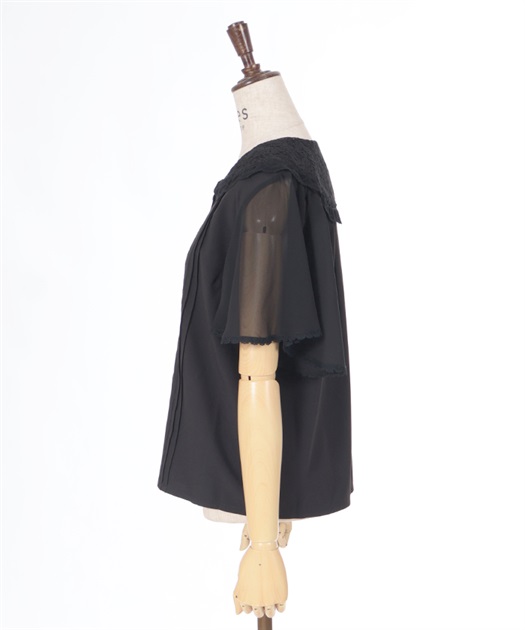レースセーラー刺繍ブラウス | outlet | axes femme online shop レースセーラー刺繍ブラウス | outlet | axes femme online shop