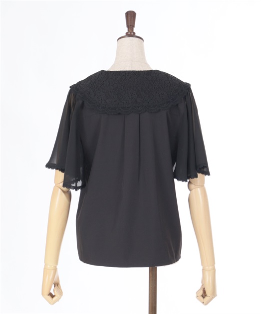 レースセーラー刺繍ブラウス | outlet | axes femme online shop レースセーラー刺繍ブラウス | outlet | axes femme online shop