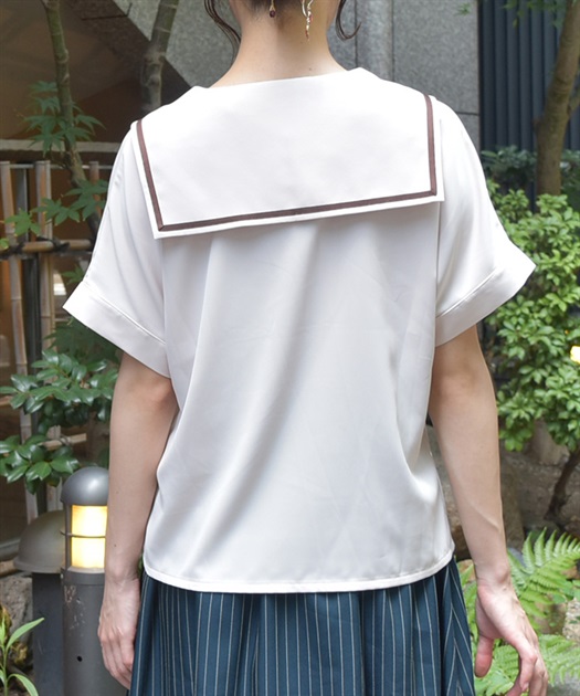 チャイナ刺繍ジップ付スカート[品番：IGAW0004204]｜axes femme