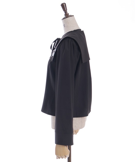 薔薇刺繍付け襟セットブラウス | axes femme | axes femme 薔薇刺繍付け襟セットブラウス | axes femme | axes femme