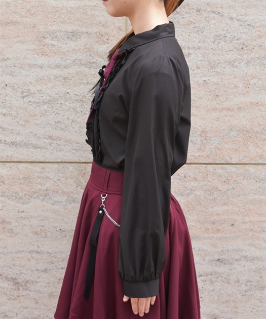 レースアップタイ付ブラウス | axes femme | axes femme online shop