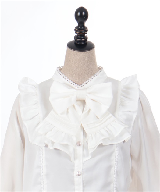 ヴィンテージサテンブラウス | kawaii | axes femme online shop