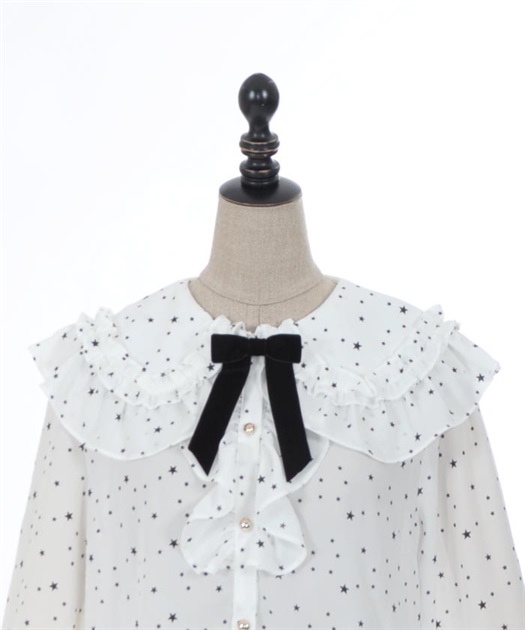 星柄ブラウス【期間限定価格】 | kawaii | axes femme online shop