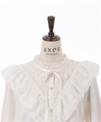 アンティーク風フリルブラウス | outlet | axes femme online shop アンティーク風フリルブラウス | outlet | axes femme online shop