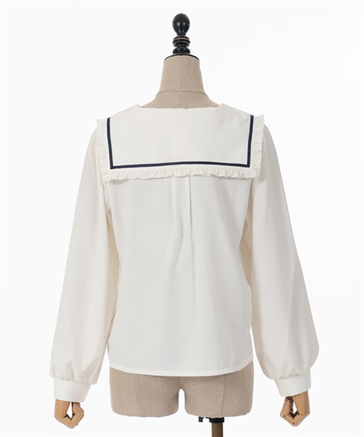 ビッグリボンセミシア―ブラウス(ブラウス・シャツ)｜TOPS