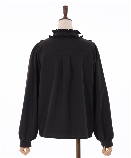 カメオ×ジャボブローチ付ブラウス | outlet | axes femme online カメオ×ジャボブローチ付ブラウス | outlet | axes femme online
