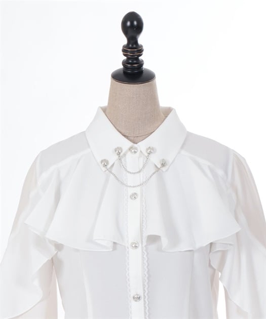 ダークロマンスフリルブラウス | outlet | axes femme online shop ダークロマンスフリルブラウス | outlet | axes femme online shop
