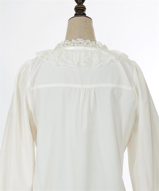 リボン襟フリルブラウス | POETIQUE | axes femme online shop リボン襟フリルブラウス | POETIQUE | axes femme online shop