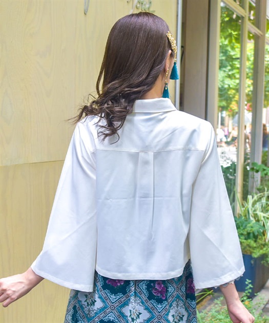 ジャスミン刺繍チャイナブラウス | 衣料 | axes femme online shop ジャスミン刺繍チャイナブラウス | 衣料 | axes femme online shop