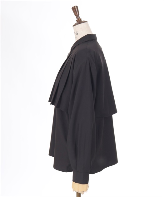 チェーン付プリーツシャツ | レディース服・レディース チェーン付プリーツシャツ | レディース服・レディース