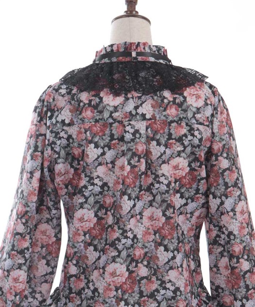 フラワーガーデン柄ブラウス【期間限定価格】 | axes femme フラワーガーデン柄ブラウス【期間限定価格】 | axes femme