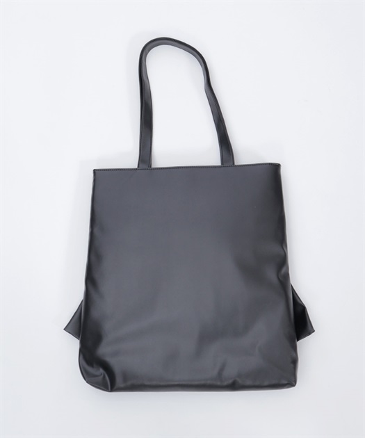 タテ型ビッグリボン合皮トート | axes femme online shop