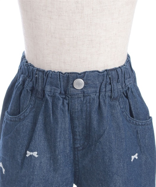 リボン刺繍ショートパンツ | 衣料 | axes femme online shop