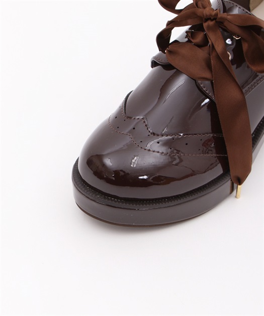 エナメルレースアップシューズ | outlet | axes femme online shop エナメルレースアップシューズ | outlet | axes femme online shop