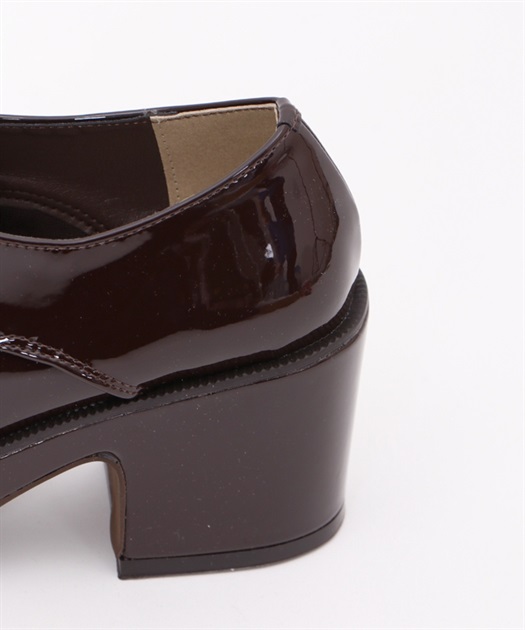 エナメルレースアップシューズ | outlet | axes femme online shop