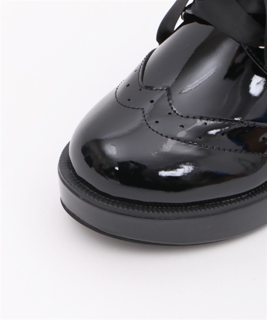 エナメルレースアップシューズ | outlet | axes femme online shop