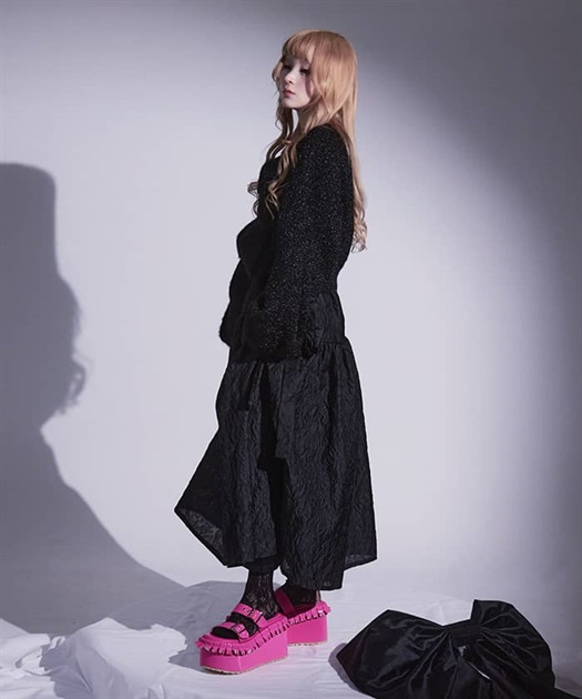ビッグリボン2WAYニット | 衣料 | axes femme online shop ビッグリボン2WAYニット | 衣料 | axes femme online shop