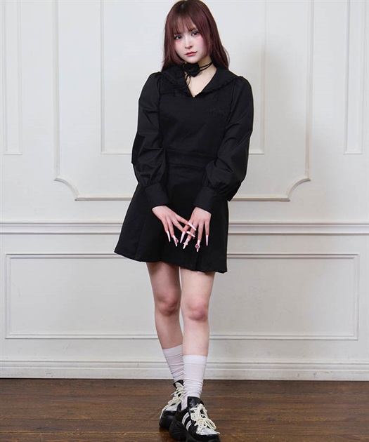 リボンジャンパースカート【期間限定価格】 | レディース服 リボンジャンパースカート【期間限定価格】 | レディース服