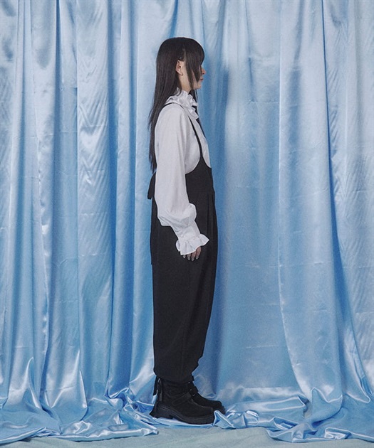 別注】＜Pluckys＞サロペット（ブラック） / キッズ 140cm-160cm