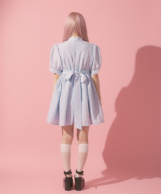 リボンジャカードワンピース | レディース服・レディース