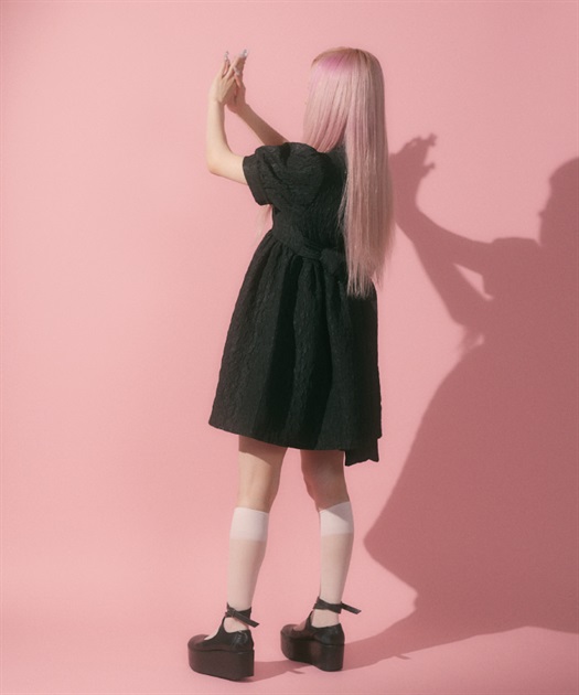 リボンジャカードワンピース | レディース服・レディース リボンジャカードワンピース | レディース服・レディース