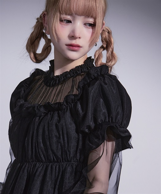 レイヤードチュールワンピース【期間限定価格】 | レディース服 レイヤードチュールワンピース【期間限定価格】 | レディース服