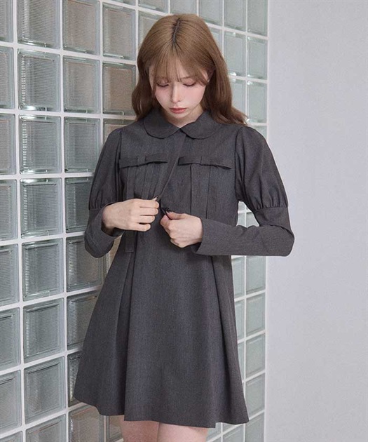 ボレロリボンレイヤードワンピース【期間限定価格】 | FICKLE BEBE ボレロリボンレイヤードワンピース【期間限定価格】 | FICKLE BEBE
