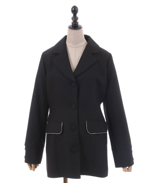 ラインストーンジャケット | レディース服・レディース
