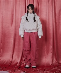 ボリュームフリルショートジャケット | レディース服