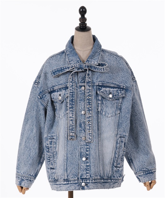 ダメージデニムハートジャケット | 衣料 | axes femme online shop ダメージデニムハートジャケット | 衣料 | axes femme online shop