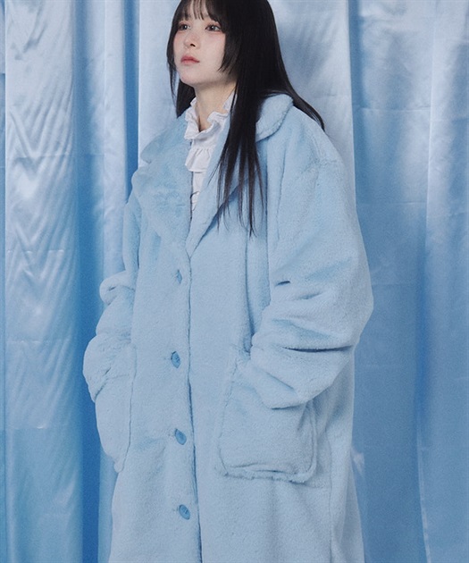 エコファーロングコート【期間限定価格】 | レディース服 エコファーロングコート【期間限定価格】 | レディース服