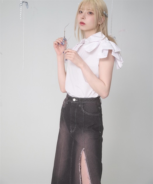 ボリュームフリルブラウス | レディース服・レディース ボリュームフリルブラウス | レディース服・レディース
