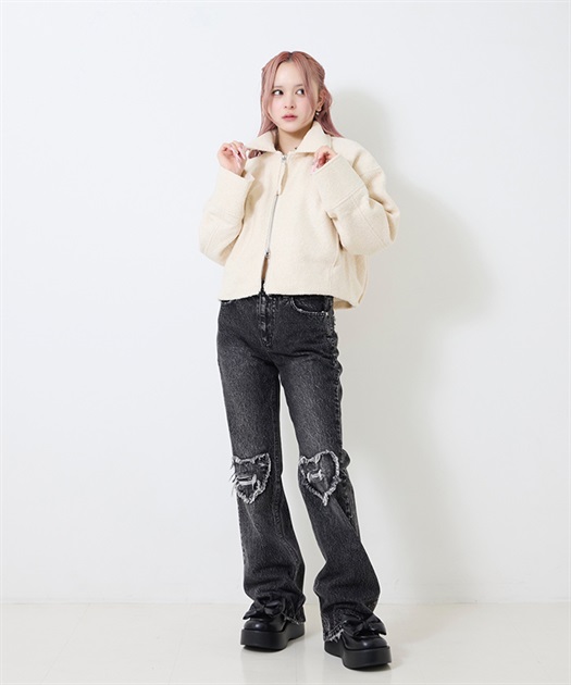 ショートボアジャケット | レディース服・レディース